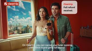 Stressfree bookings with Cleartrip  Hotel Cancellation [upl. by Attolrac540]