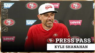 Kyle Shanahan Reviews the Start of 49ers Offseason Training Activities  49ers [upl. by Eicyac]