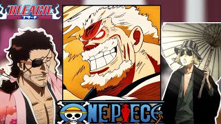 Bleach React To Garp  Gacha react  Bleach  One Piece [upl. by Eeldarb518]