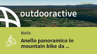 mountain bike in Biella Anello panoramico in mountain bike da Roppolo al [upl. by Fernandina713]