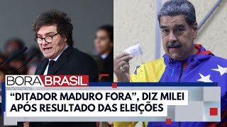 Líderes mundiais contestam reeleição de Maduro na Venezuela  Bora Brasil [upl. by Ellirehs]