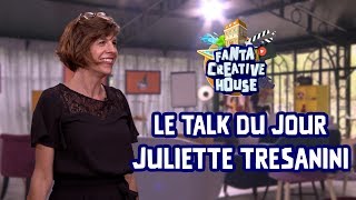 JOUER LA COMEDIE AVEC JULIETTE TRESANINI  LE TALK DU JOUR [upl. by Airdnala]