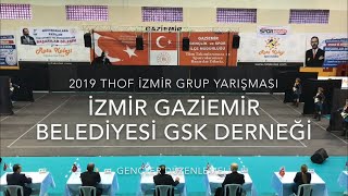 İzmir Gaziemir Belediyesi GSK  Gençler Düzenlemeli  2019 THOF İzmir Grup Zeybekoloji [upl. by Kirsteni]