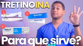 TRETINOINA CREMA PARA QUE SIRVE  3 COSAS  VITAMINAS [upl. by Jeffie]