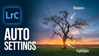 How AUTO SETTINGS can SAVE your Photos  Lightroom Classic Tutorial [upl. by Minton]