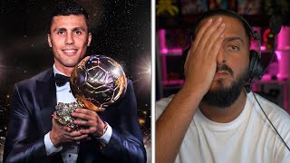 LA PIRE CEREMONIE DE LHISTOIRE RODRI BALLON DOR [upl. by Piane734]