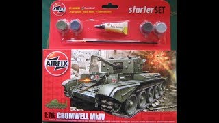 Airfix Cromwell Tank Final Reveal Video [upl. by Mada]