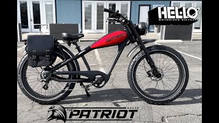 New Helio Patriot Cafe Racer Ebike The Best looking Ebike [upl. by Chauncey]