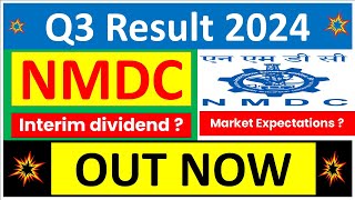 NMDC Q3 results 2024  NMDC results today  NMDC Share News  NMDC Share latest news  NMDC Dividend [upl. by Jallier]