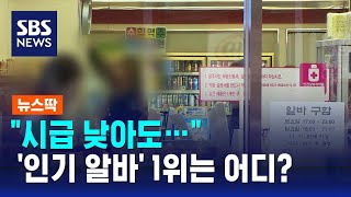 시급은 최하위인데…인기 알바 부동의 1위는 어디  SBS  뉴스딱 [upl. by Slater]