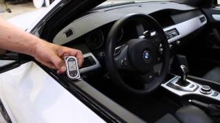 VIPER Motorfernstart System und Autoalarm beim BMW E60E61 nachgerüstet [upl. by Ggerg]