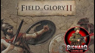 Field of Glory II Multiplayer Anglo Saxon A 950 AD Vs Anglo Saxon B 950 AD [upl. by Otter]