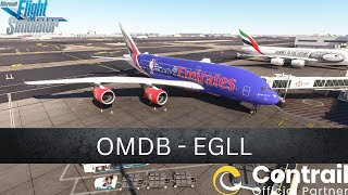 MSFS Live  FlyByWire A380 RELEASE PARTY  Dubai to London [upl. by Yeldahc]