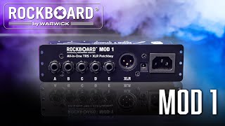 RockBoard  MOD 1  The AllInOne Patchbay for Power Supplies and multiple Signal Chains [upl. by Liek]