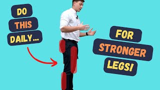 3 Best Bodyweight Exercises for Stronger Legs for Seniors [upl. by Hairahcez14]