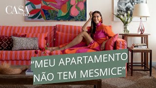 Tour pelo apartamento repleto de cor e artesanato de Mônica Martelli  CASA VOGUE [upl. by Atiuqam]