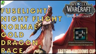 Dragonflight Fuselight Night Flight Normal Gold Dragon Race [upl. by Nyllaf]