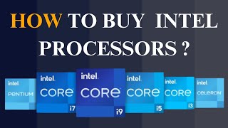 how to choose intel processors [upl. by Dnaleel431]