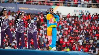 ALIKIBA  African Football League Opening Performance At Mkapa Stadium [upl. by Ahsenyl]