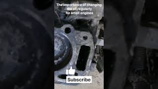 The importance of changing the oil regularly for small engines [upl. by Aicats]