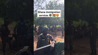 Ghana immigration services jama ghanaarmedforces immigrationservices security [upl. by Iohk303]