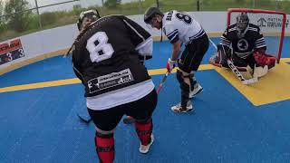 LoupsGarous Vs Stars GoPro Hockey 4 [upl. by Aelber]