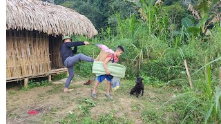 The poor boy was kicked out of his house by the landowner and had to take shelter under the bridge [upl. by Enerahs]