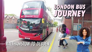 Full London Bus 20 Journey From Walthamstow Central To Debden [upl. by Kendre451]