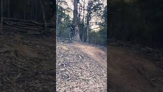 Sending local jumps on new bike fypviralシ mtb ausmtb mountainbikestunt mtbs amtb [upl. by Cirdec]