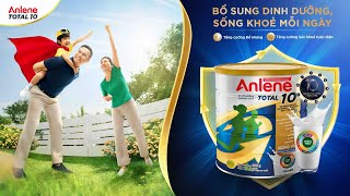 ANLENE TOTAL 10 MỚI  BỔ SUNG DINH DƯỠNG SỐNG KHOẺ MỖI NGÀY [upl. by Erica]