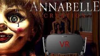 ANNABELLE IS VERY SCARY  Annabelle Creation VR  Bees Room 360 Oculus Rift Experience Reaction [upl. by Ydnelg]