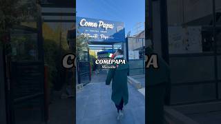 Une visite en Italie 🇮🇹 chez « Comepapa » dégustation restoitalien italien foodstagram [upl. by Nafis]