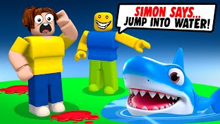 SCARY Simon Says In Roblox [upl. by Robma]