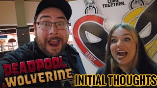 Deadpool amp Wolverine INITIAL THOUGHTS  Out of the Theater REACTION  NONSPOILER [upl. by Mutz]