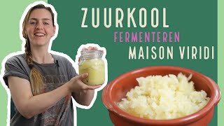 Makkelijk zelf ZUURKOOL maken [upl. by Nois]