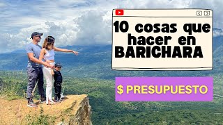 10 cosas QUE hacer en BARICHARA PRESUPUESTO [upl. by Janela]