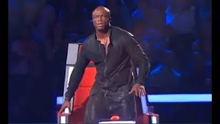 Top 10 performance Shocked coaches in The voice Audition 2018 [upl. by Enyawd626]