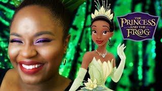 A Princess Tiana Disney Bound  Princess Tiana Makeup  Collab with Faces by Cait B [upl. by Pelpel]