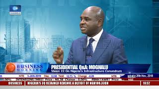 Moghalus Vision On Nigerias Infrastructure Conundrum Business Morning [upl. by Romelle]