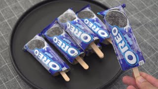 Oreo Ice Cream Stick Only 3 Ingredients [upl. by Soulier]