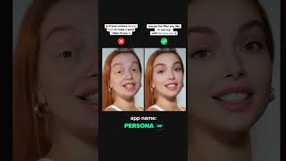 Persona app 😍 Better than photoshop cosmetics style photoeditor [upl. by Zink]