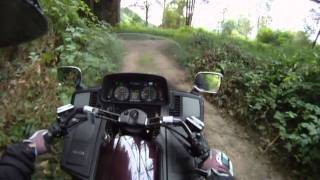 Off Roading the Yamaha Venture XVZ12TK [upl. by Enenstein]