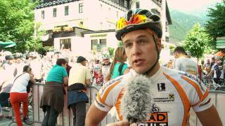 Interview mit Gerd Hagspiel  ARLBERG Giro 2011 [upl. by Eeliram522]