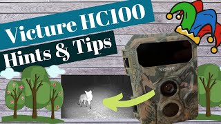 Victure HC100 Wildlife Camera Hints and Tips [upl. by Emina]