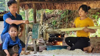 Discovering an ancient machine that can slice bananas and cook pig bran  Chúc Tòn Bình [upl. by Ataymik]