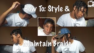 Style and Maintain Braids [upl. by Lebasy]