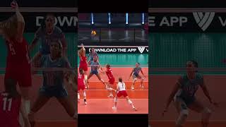 Nice and easy volleyball volleyballworld epicvolleyball volley slovenia poland sports [upl. by Attenat]