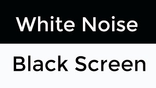 Smooth White Noise No Ad Breaks  Black Screen for Deep Sleep and Focus [upl. by Bushey]