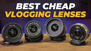 The Best Cheap amp BudgetFriendly Vlogging Lenses Under 500  Sony a6700 ZVE1 ZVE10 [upl. by Garceau]