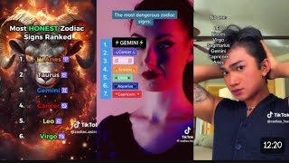 Zodiac signs TikTok that are 100 relatable ♈♋♍♎ Zodiac tiktoks♏ [upl. by Mendel]